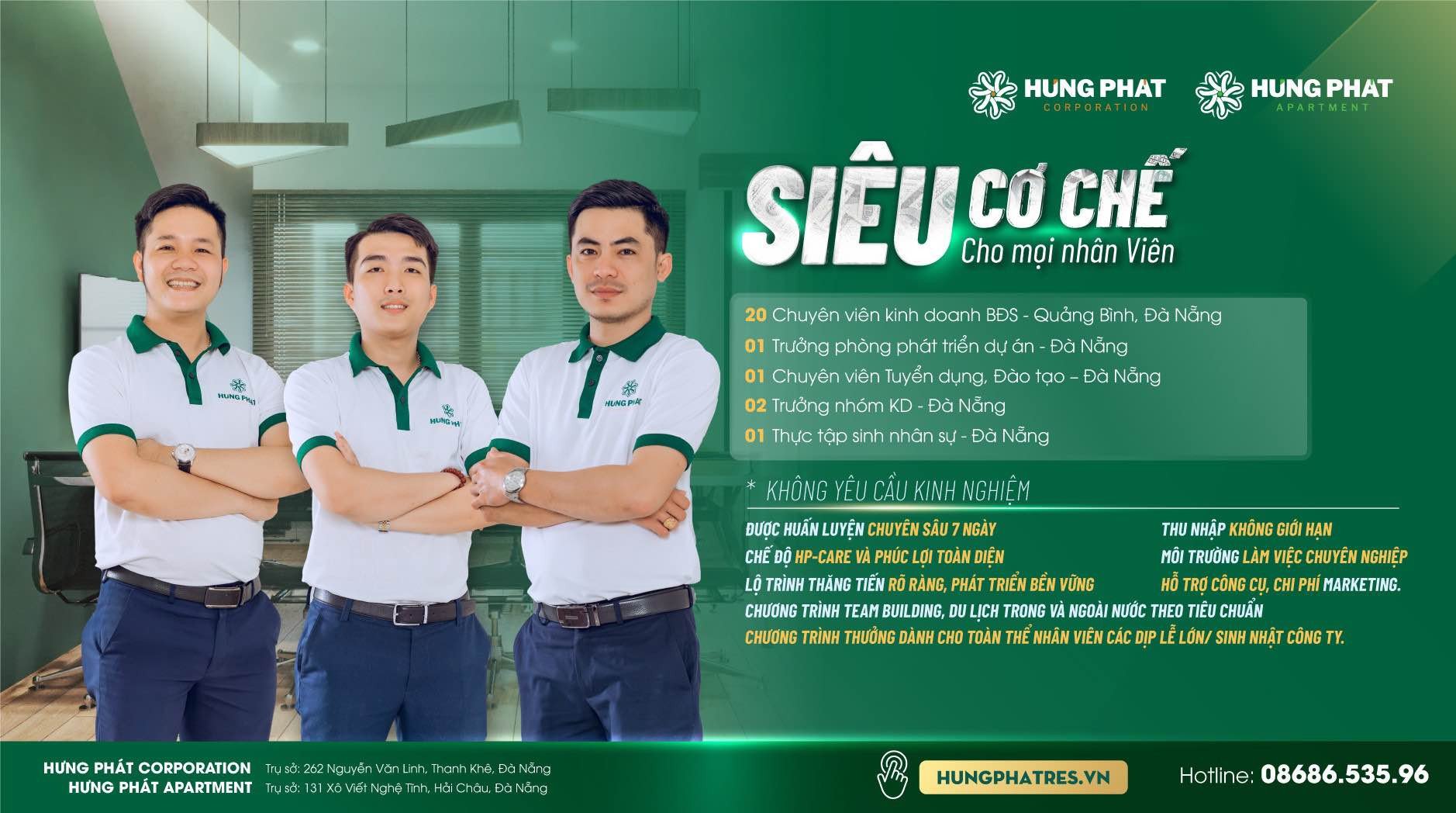 BĐS Hưng Phát Tuyển Nhân viên Kinh doanh
