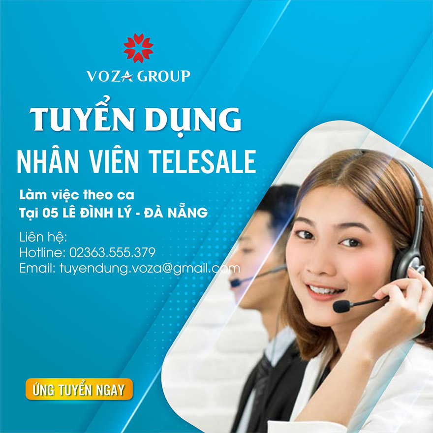 Thẩm Mỹ Viện VOZA Tuyển dụng Nhân viên TeleSale